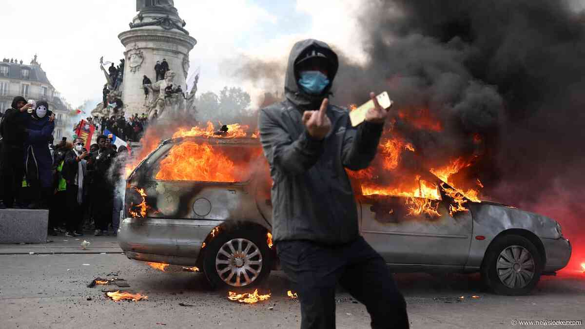 Protesten in Frankrijk en België lopen uit de hand, politie zet waterkanon in