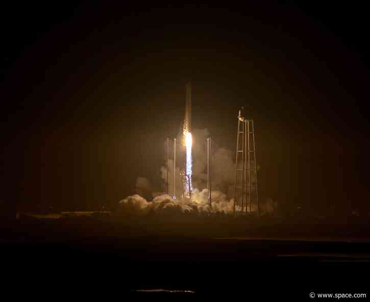 On this day in space! Oct. 17, 2016: Private Antares rocket returns to flight after catastrophic launch explosion