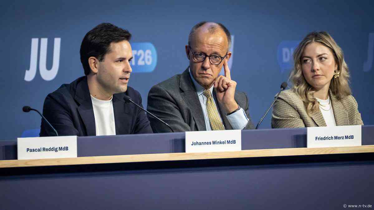Kanzler bei der Jungen Union: Es läuft auf ein Ultimatum für Merz hinaus
