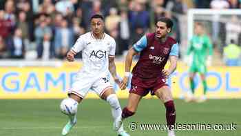 Swansea City v West Ham United LIVE: Visitors lead as Cabango denied by the bar