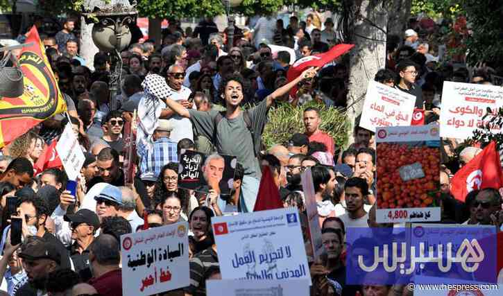التونسيون يحتجون على غلاء المعيشة