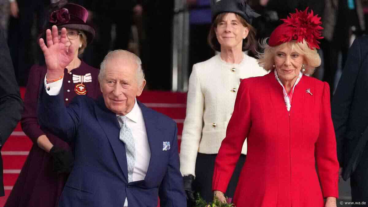 Wütende Untertanen in Wales: Proteste und Buhrufe für König Charles und Königin Camilla
