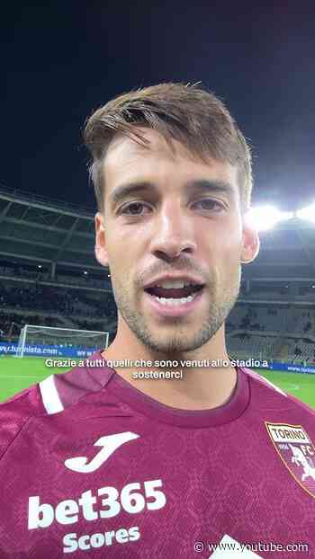 Un saluto da Daniel 😍👋 #torinofc #seriea #bragança