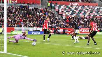 Premier League: Liverpool level at 10-man Brentford as new man hands Andoni Iraola's side a lifeline - while Erling Haaland brace puts Manchester City in control against Ipswich