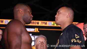 How to watch Dubois v Wardley on TV - channel, live stream and exact start time