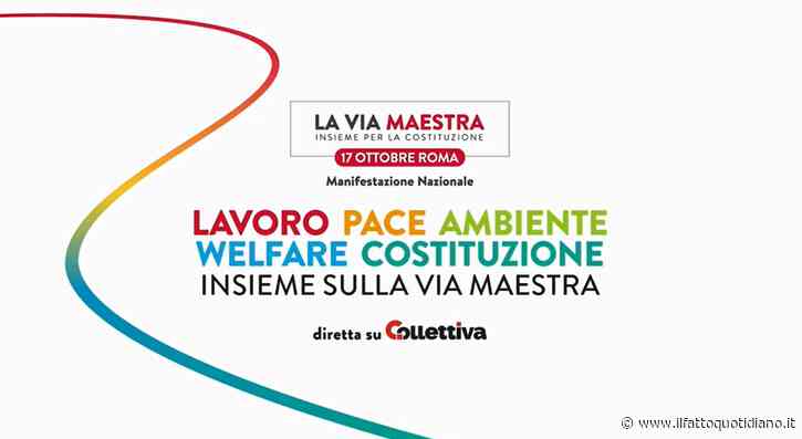 Manifestazione della Cgil “La Via Maestra”, la diretta da Roma