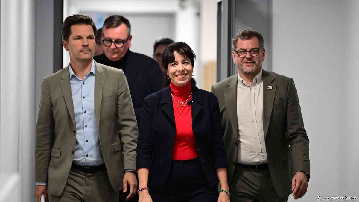 Linke, Grüne und SPD verkünden Durchbruch bei Sondierungen in Berlin