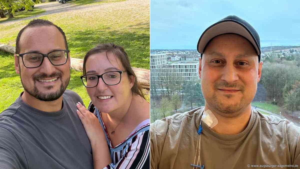 Zum zweiten Mal Blutkrebs: 37-Jähriger Augsburger hofft auf eine Stammzellspende