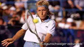 Brille, Stirnband, Serve and Volley: Tennislegende Martina Navratilova wird 70