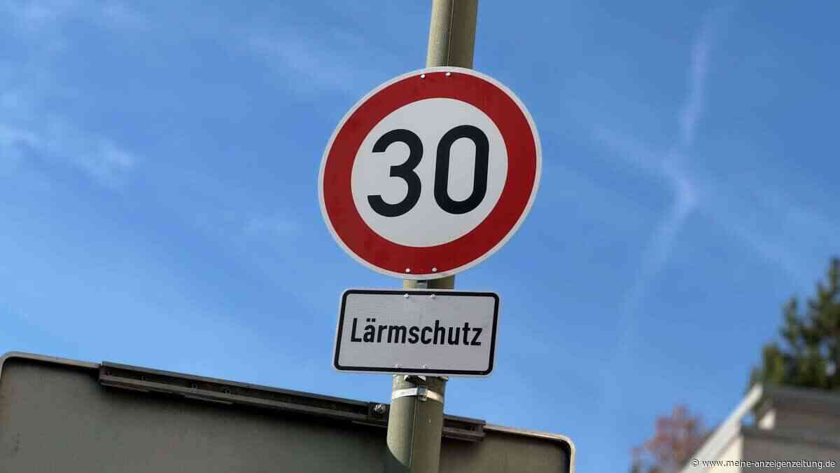 Gutachten zeigt zu hohe Lärmwerte: Freising ordnet Tempo 30 an zwei Straßen an