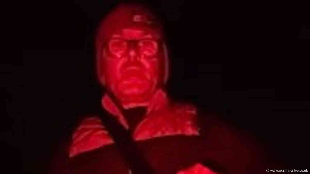 Creepy moment Yorkshire Ghost Guy captures spooky 'figure' on camera at Duke of York castle