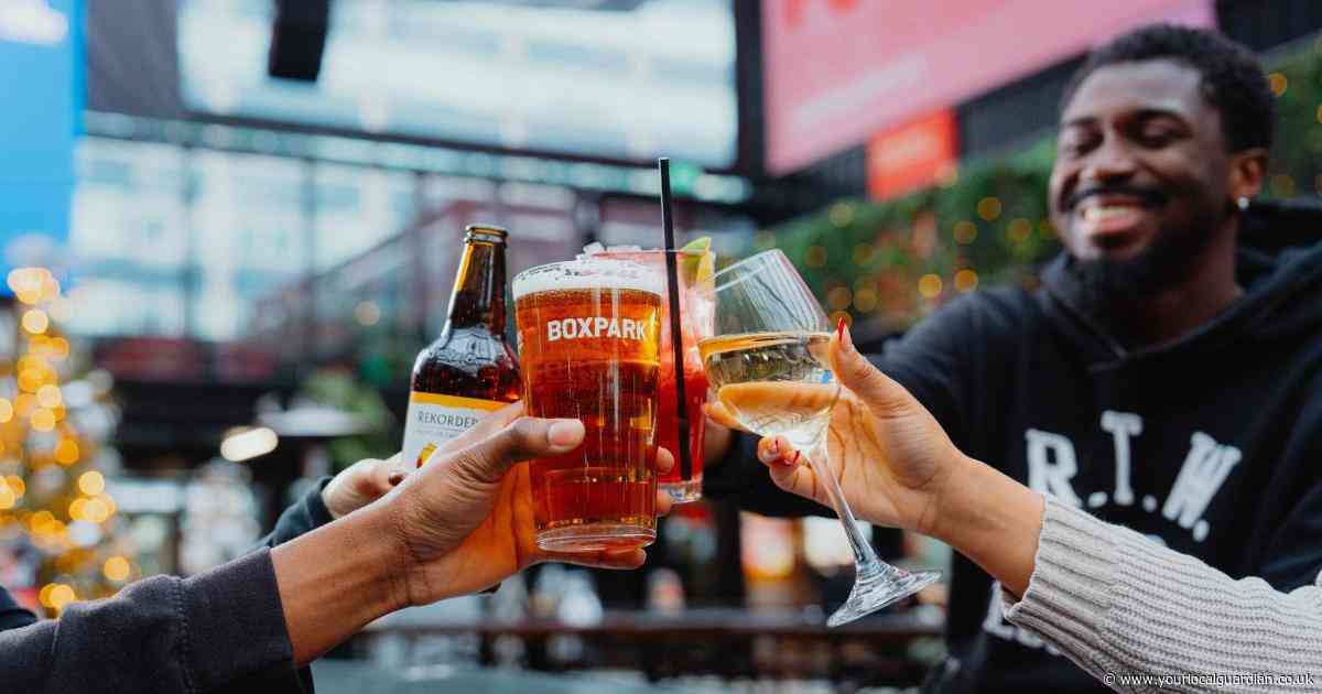 Boxpark Croydon to give away 1,000 free drinks at 10th birthday party