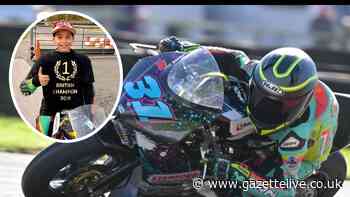 Teesside minibike star Emilio, 11, wins double and breaks his second course record