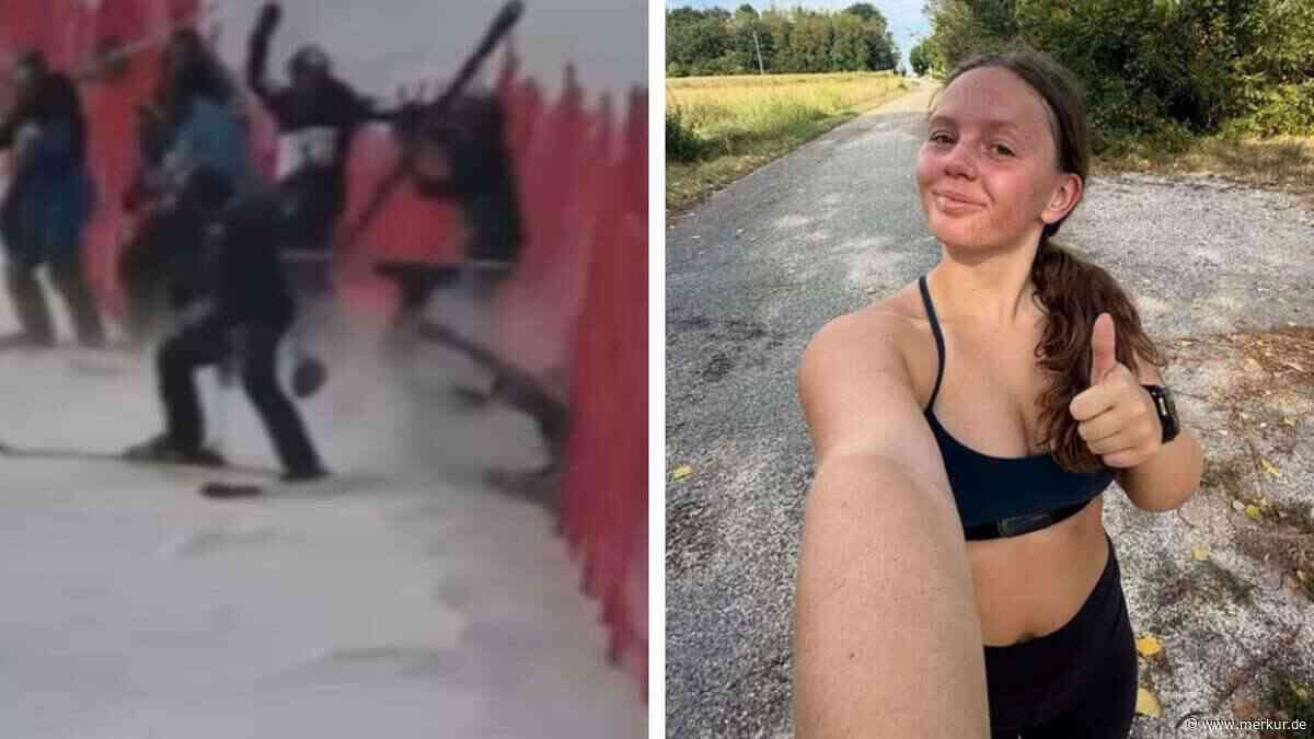 Ski-Ass reißt bei heftigem Sturz kurz vor Weltcup-Start sogar zwei Trainer mit