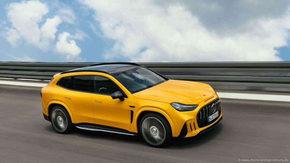 Gleiche Power, mehr Platz: Elektrischer AMG GT auch als SUV