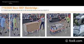 3 Northeast Ohio men indicted for a string of Home Depot thefts totaling over $68,000