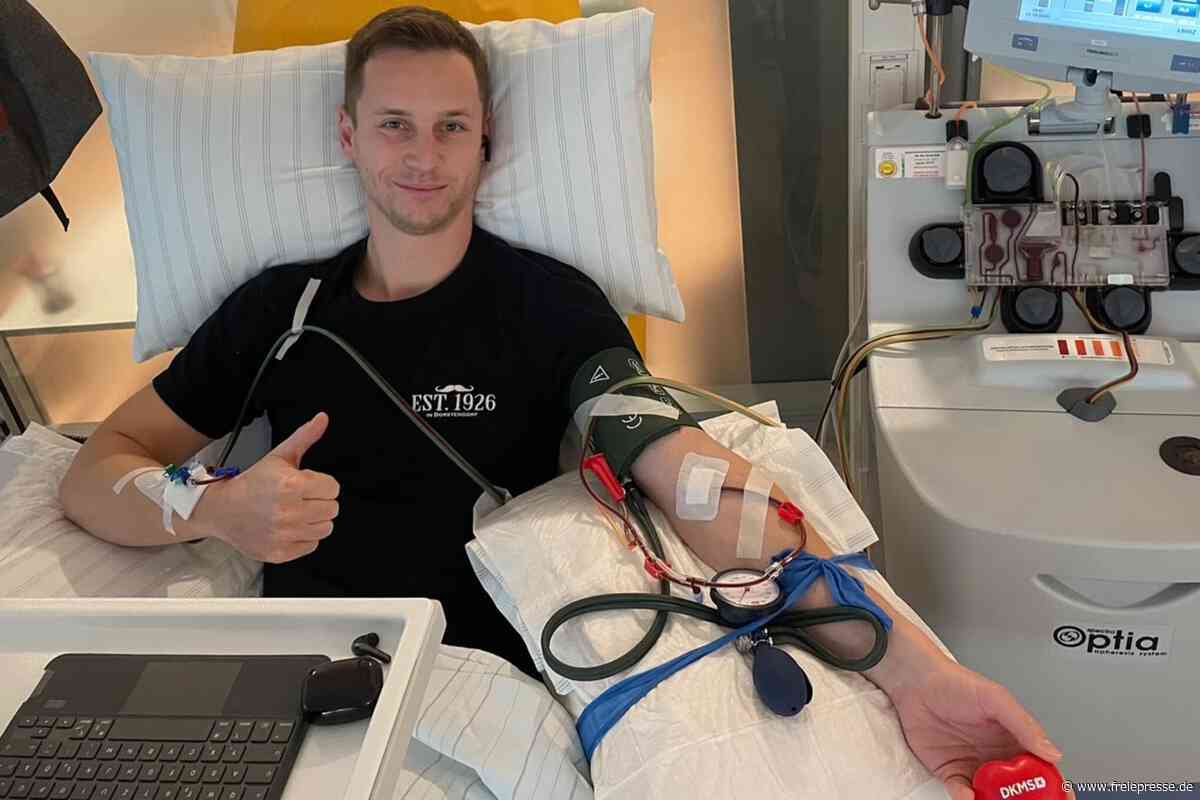 Freiberger Handballer wird zum Stammzellenspender: „Ich möchte potenziellen Spendern die Angst nehmen“