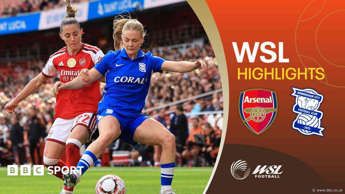 Arsenal held at home by Birmingham