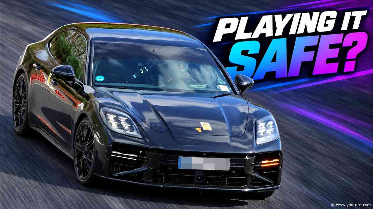 If This Porsche Panamera Prototype Is Anything To Go By, They're Playing It Safe