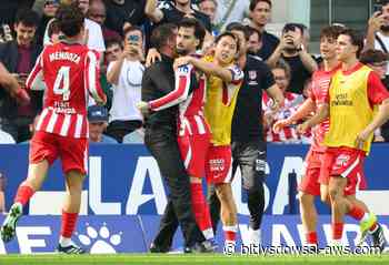 Álex Baena marcó golazo en los últimos minutos y Atlético de Madrid venció a Espanyol
