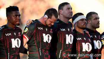 Sale's mourning stars honour Hyron Andrews after his death at the age of 31 as rugby takes a back seat on day where defeat by Glasgow was put into perspective, writes NIK SIMON