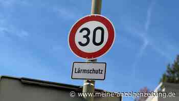 Zu hohe Lärmwerte: Stadt ordnet Tempo 30 an – zwei Straßen betroffen