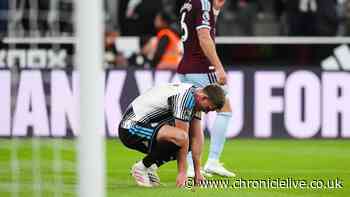 Newcastle player ratings plummet to 3/10 as toothless United easily swept aside by Villa