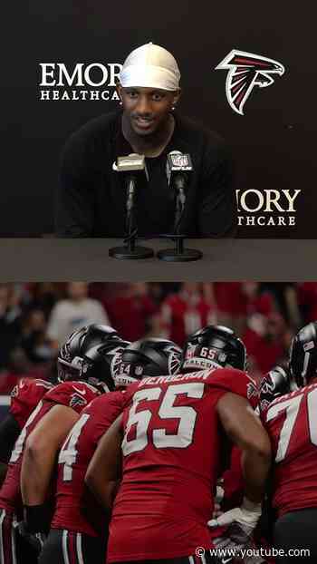 Michael Penix Jr. speaks on the offense and the run game strategy  #nfl #football #atlantafalcons