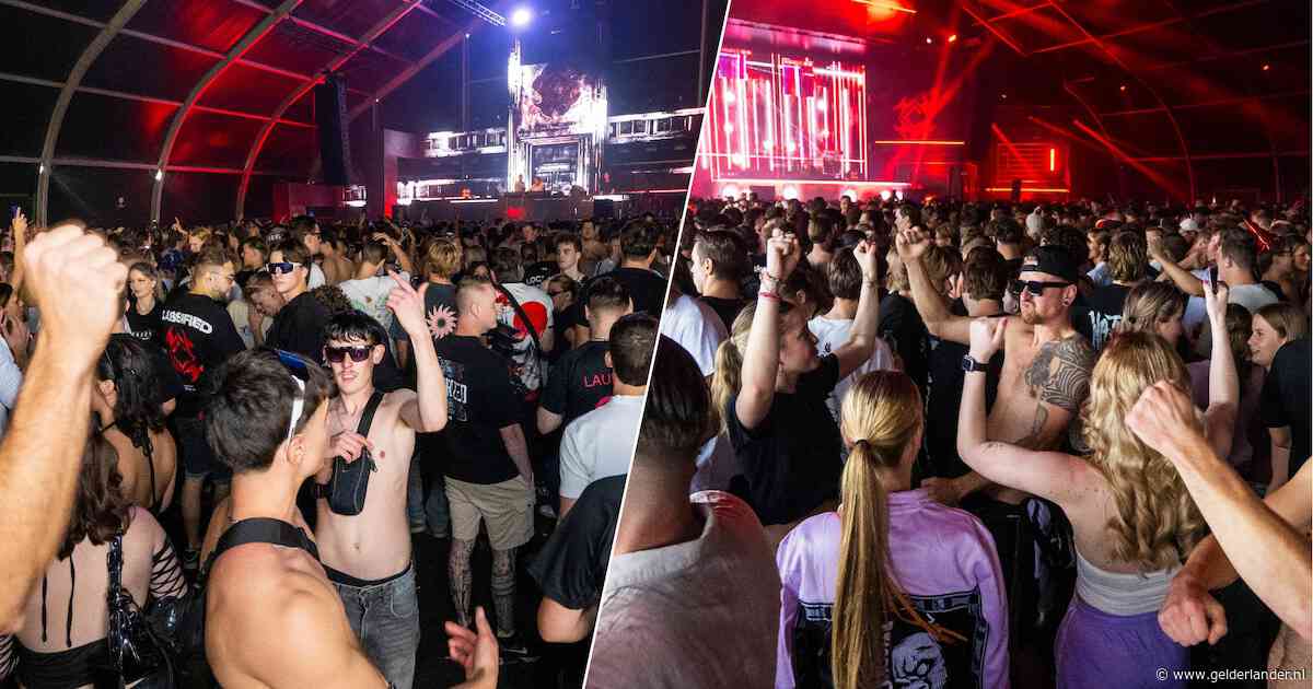 Kijk mee: duizenden bezoekers gaan in openlucht los op hardstyle in Park Lingezegen