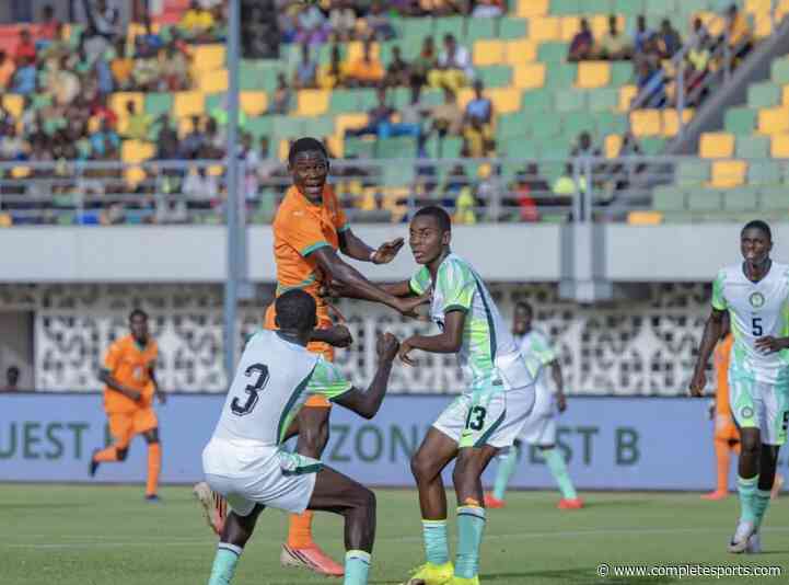 WAFU B U-17 Tourney: Golden Eaglets Crash Out After 1-1 Draw With Côte d’Ivoire