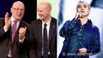 EUAN MCCOLM SKETCH: Cringey! Swinney apes The Smiths...and heaven knows we're ALL miserable now