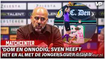 Bosz spreekt zich uit over actie van Mijnans: 'Sven de eerste om dat toe te geven'
