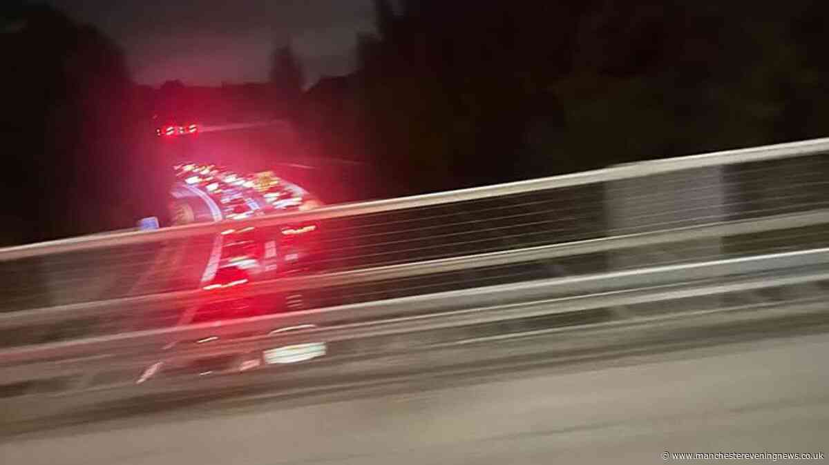 M56 traffic LIVE as police shut motorway near Manchester Airport following incident