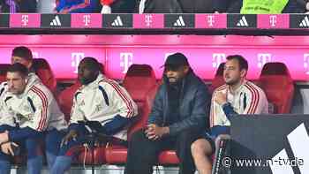 "Geht ihm wirklich nicht gut": Kompany kann Bayerns Torfestival nur im Sitzen verfolgen