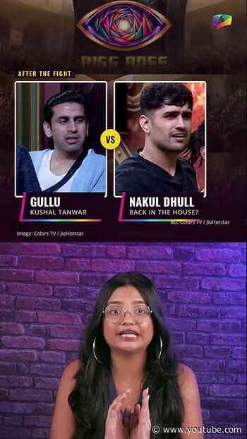 Nakul Dhull back in Bigg Boss 20? Scout takes Qazi's lifeline! #shorts