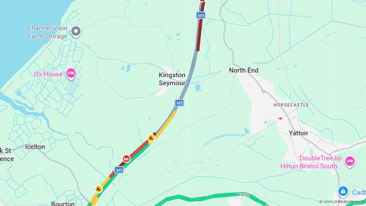 Traffic being held on M5 after crash - updates