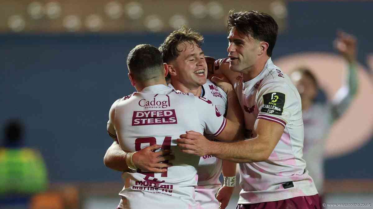Scarlets hammer English strugglers for much-needed confidence boost