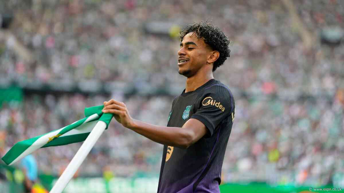 'Best in the world' Yamal propels Barcelona to record-equaling LaLiga start