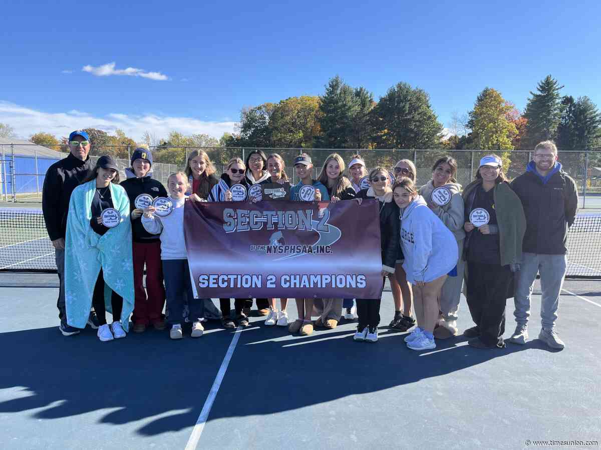 Queensbury powers to Section 2 Class A girls' tennis title repeat