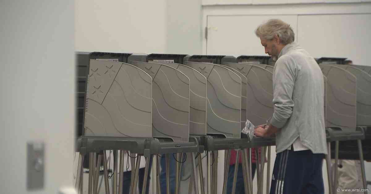Early voting numbers up across North Carolina three days into early voting period for midterms