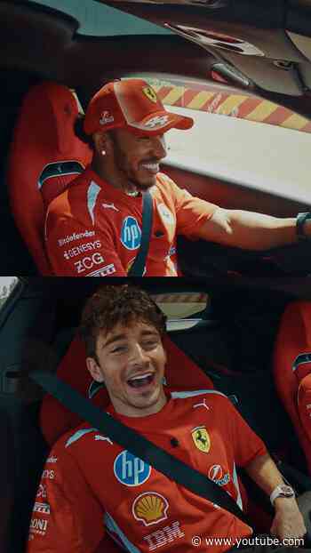 INTENSE ride for @charles_leclerc & @lewishamilton!#Ferrari12CilindriManuale #Ferrari
