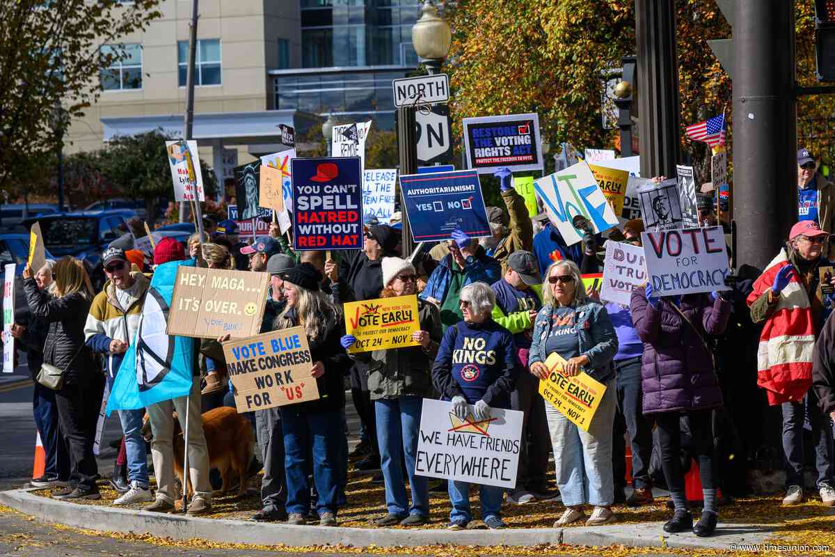Fourth round of 'No Kings' rallies aim to encourage early voting ahead of midterms