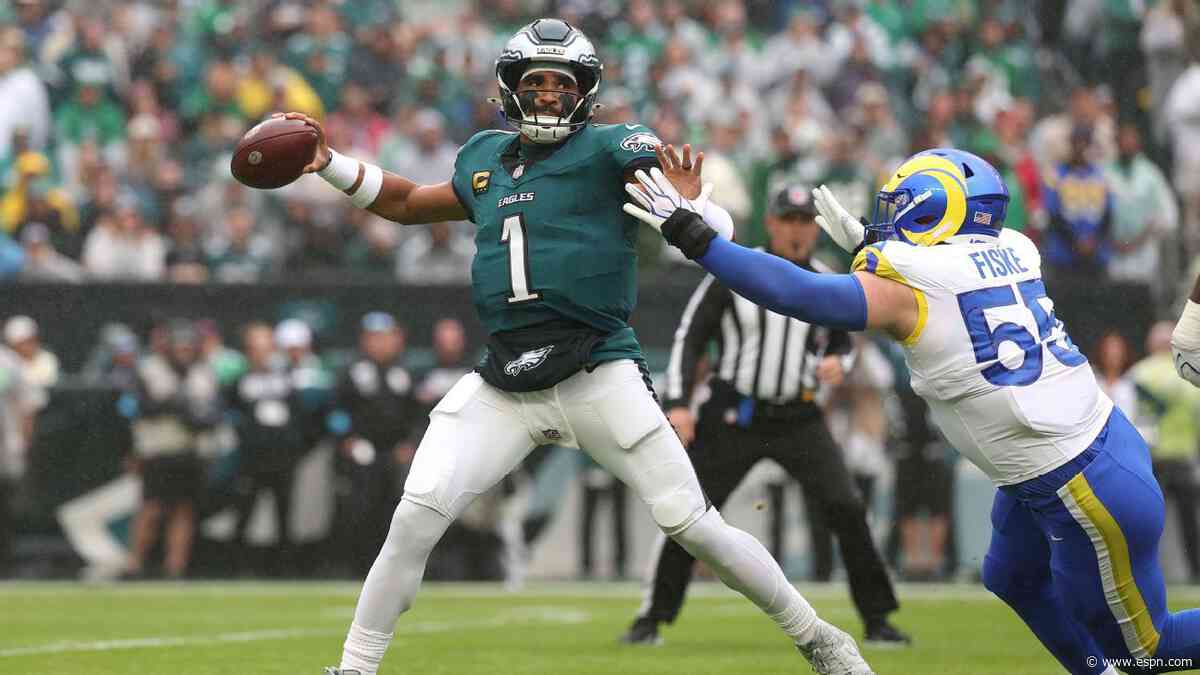 Eagles star QB Hurts placed on IR, expected to be out indefinitely