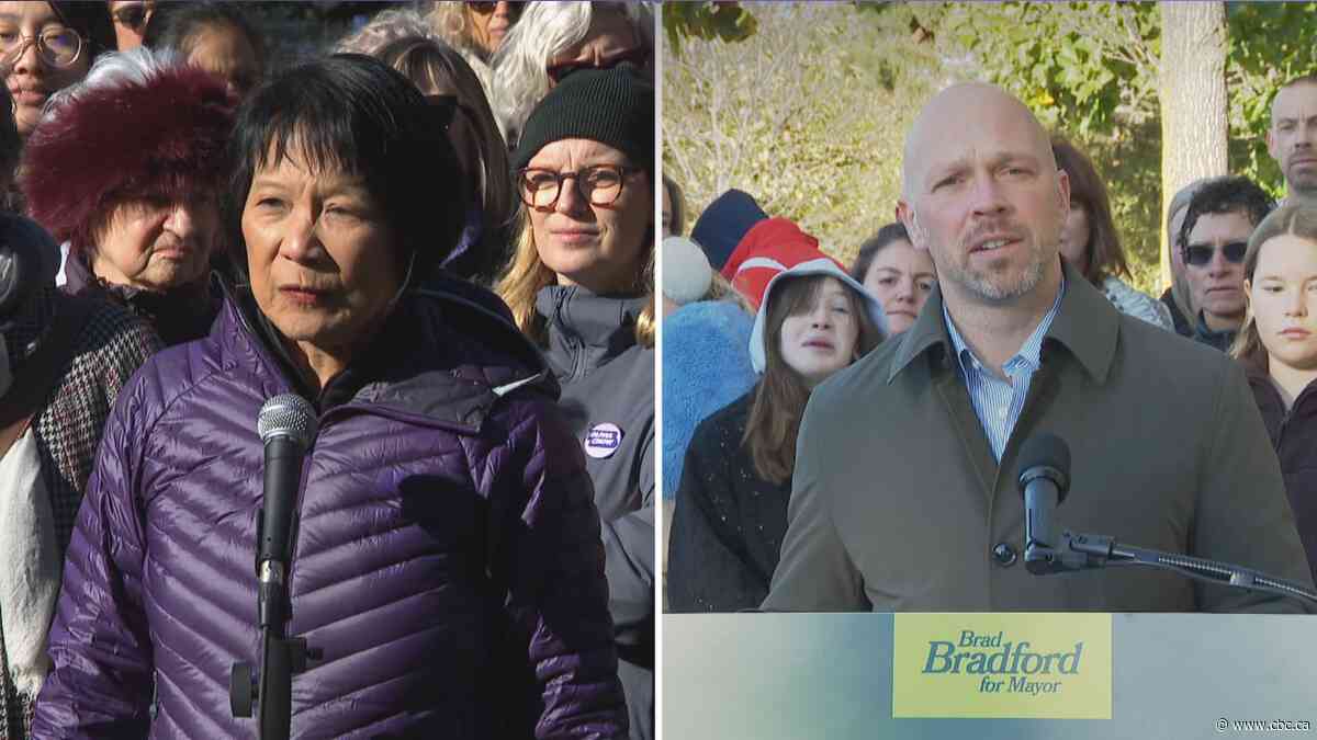 Chow, Bradford back on campaign trail as election race enters its final full week