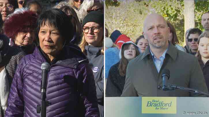 Chow, Bradford back on campaign trail as election race enters its final full week