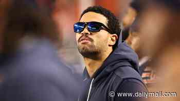 Chicago Bears' plan for Caleb Williams is revealed after three-game injury setback... as superstar QB's 'f*** you' TikTok to his critics goes viral