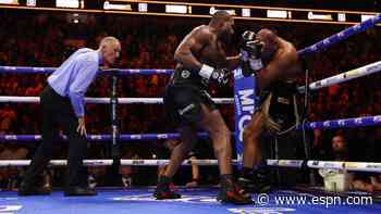 Dubois beats Wardley with brutal 2nd-round stoppage to retain title