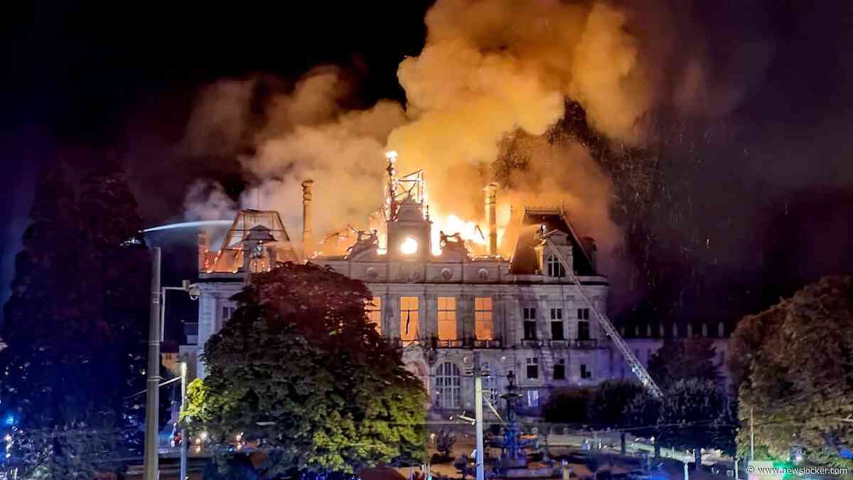 Slagveld in Frankrijk: 1500 arrestaties, 150 gewonden agenten en ingestort stadhuis