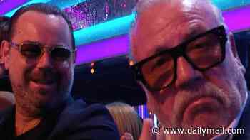 Strictly viewers go wild as they spot 'geezer dads' Danny Dyer and Ray Winstone sitting next to each other in the audience