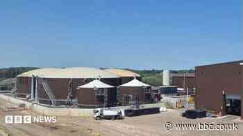 Biogas plant uses food waste to heat 7,000 homes